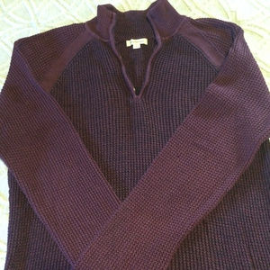 Burgundy Red Knitted Sweater